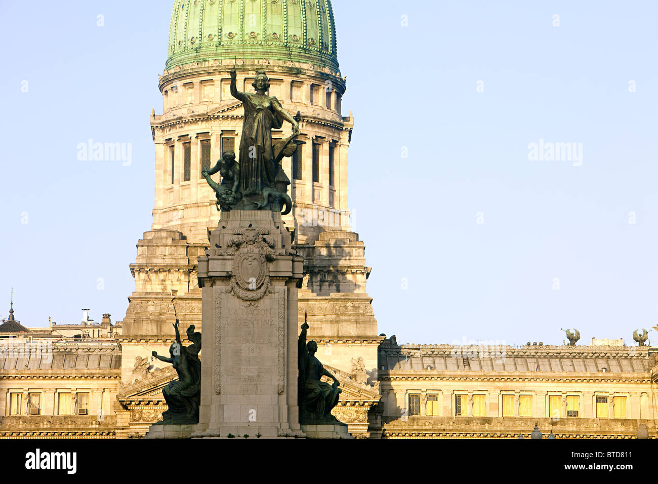 Congress building, Buenos Aires, Argentina Stock Photo