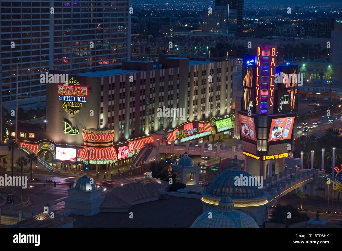 Bally's Hotel entrance in Las Vegas, Nevada Stock Photo - Alamy