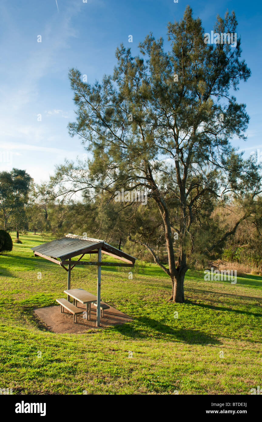 Park with picnic shelter hi-res stock photography and images - Alamy