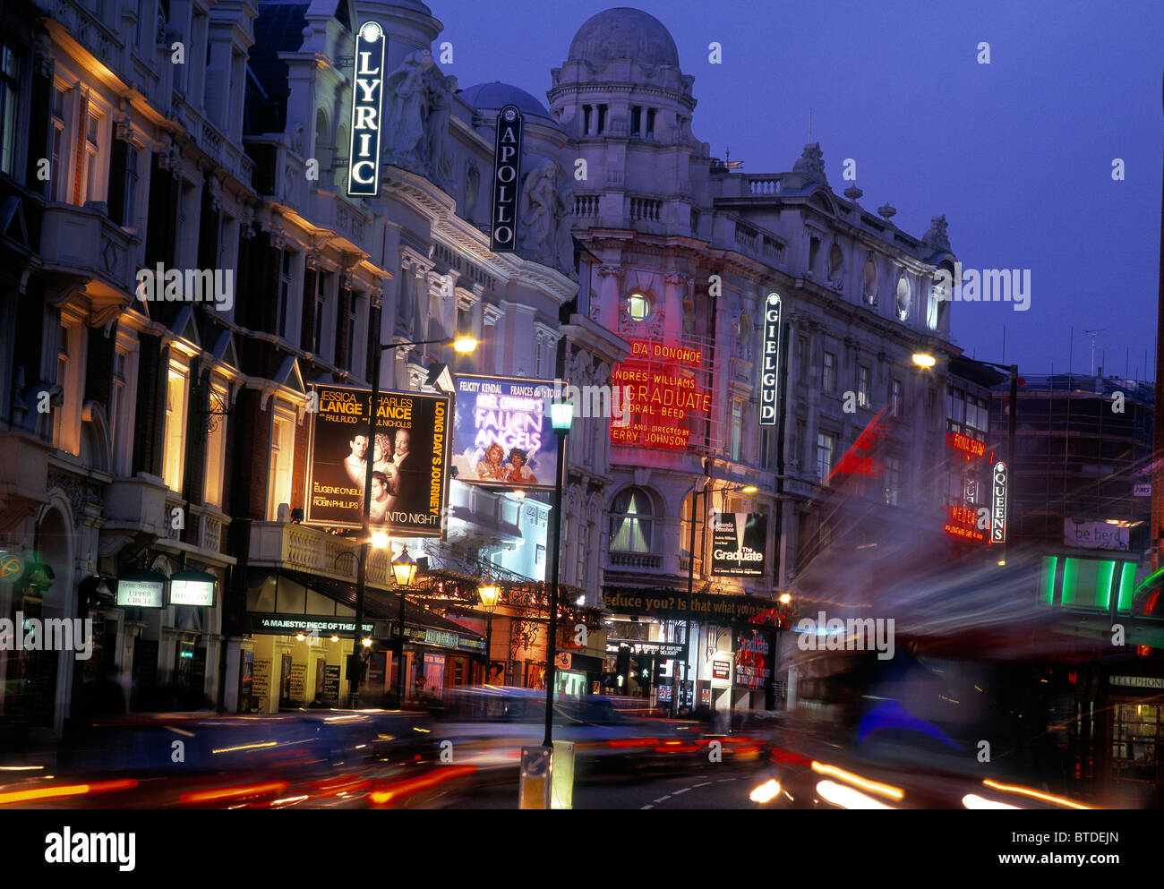 Shaftesbury avenue dusk hires stock photography and images Alamy