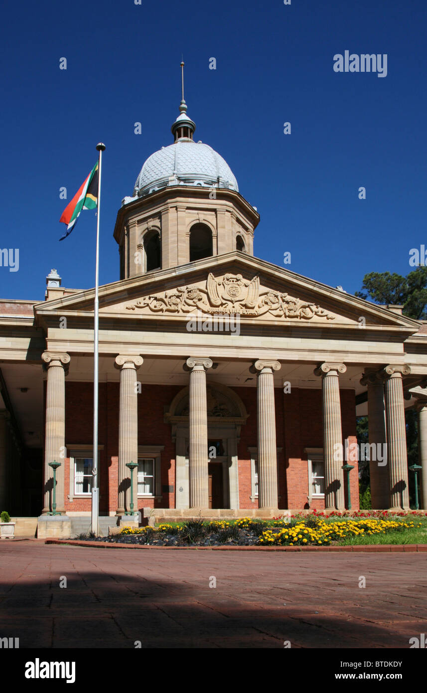 4th Raadsaal monument built in 1890 in Bloemfontein. This was