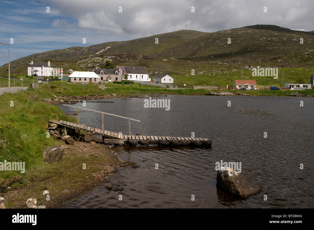 Leverburgh, South Harris, Western Isles, Outer Hebrides. Scotland.  SCO 6913 Stock Photo