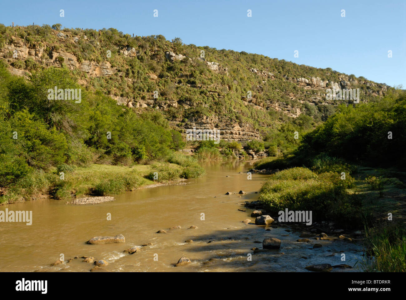 Scenic view of Great Fish River Stock Photo - Alamy