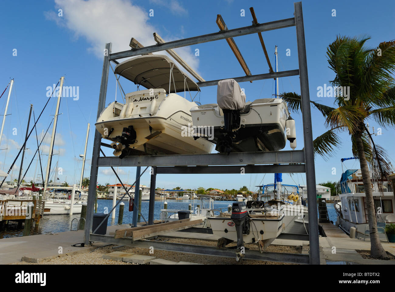 Parked motor boats hires stock photography and images Alamy