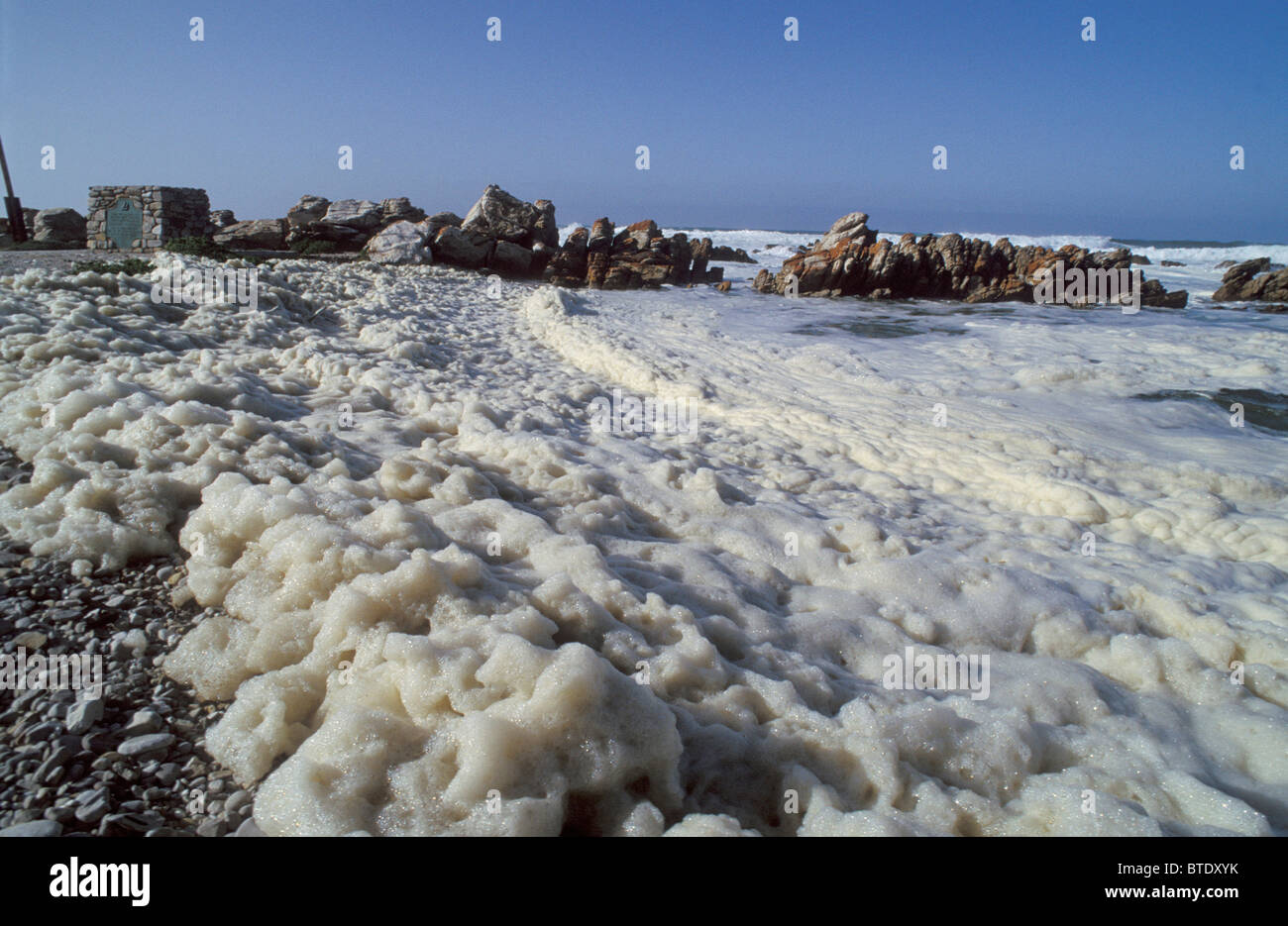 Beach shore waves up close hi-res stock photography and images - Alamy
