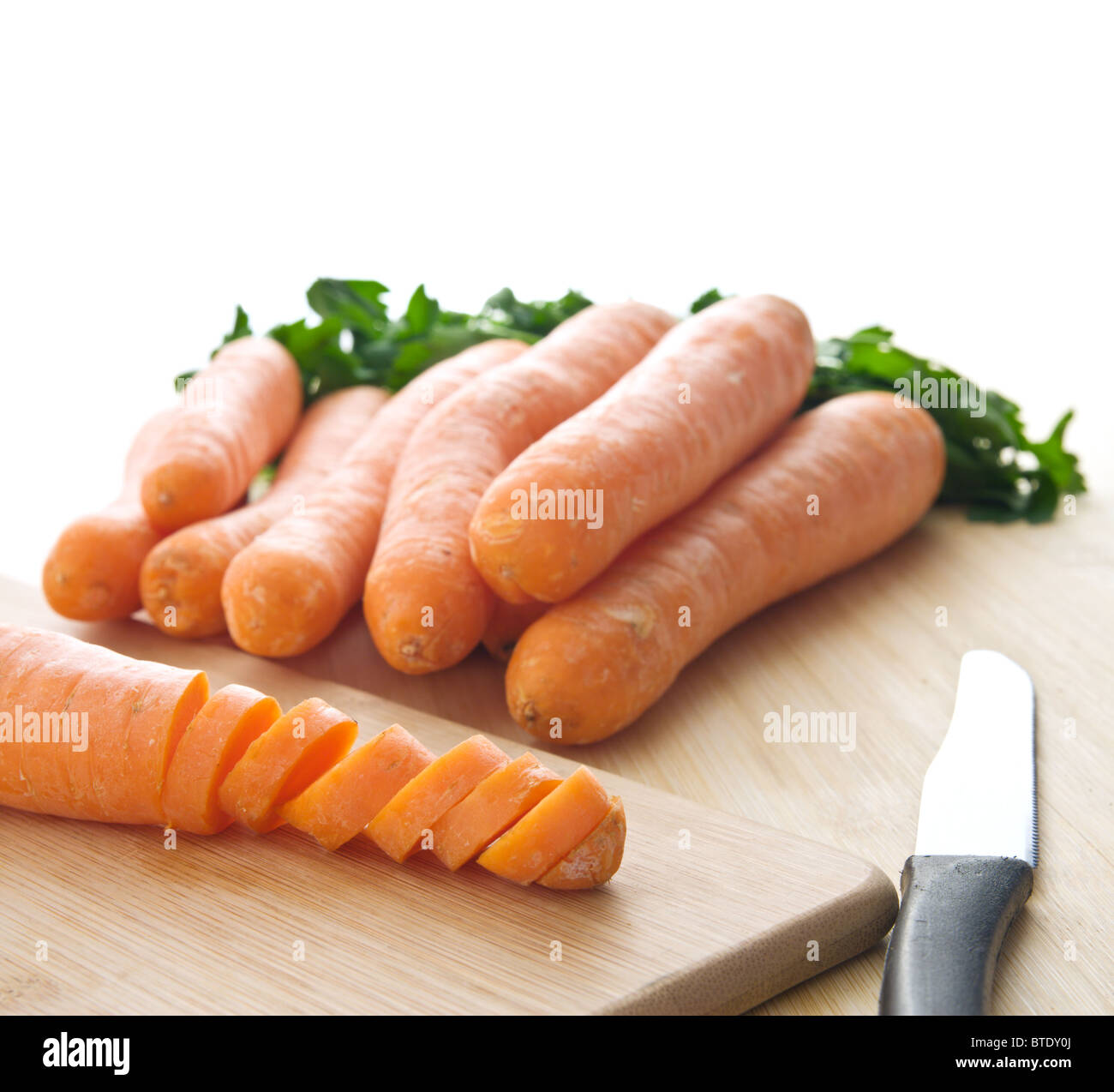 Carrots sliced isolated hi-res stock photography and images - Alamy