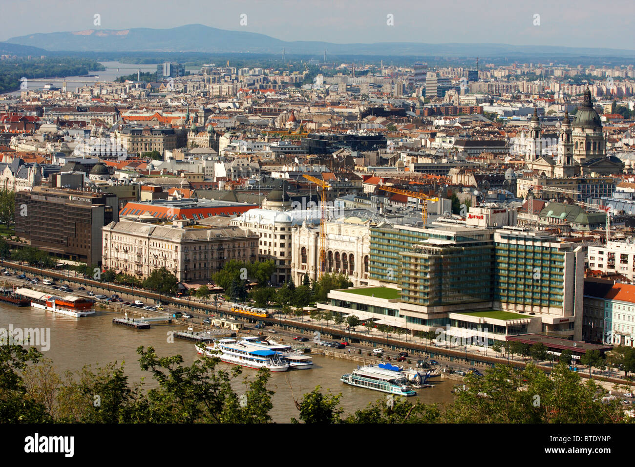 Budapest gellert hegy hill hi-res stock photography and images - Alamy