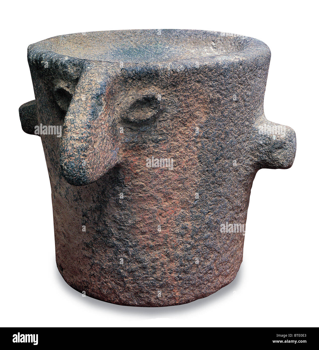 3473. GOLAN - BASALT CARVED 