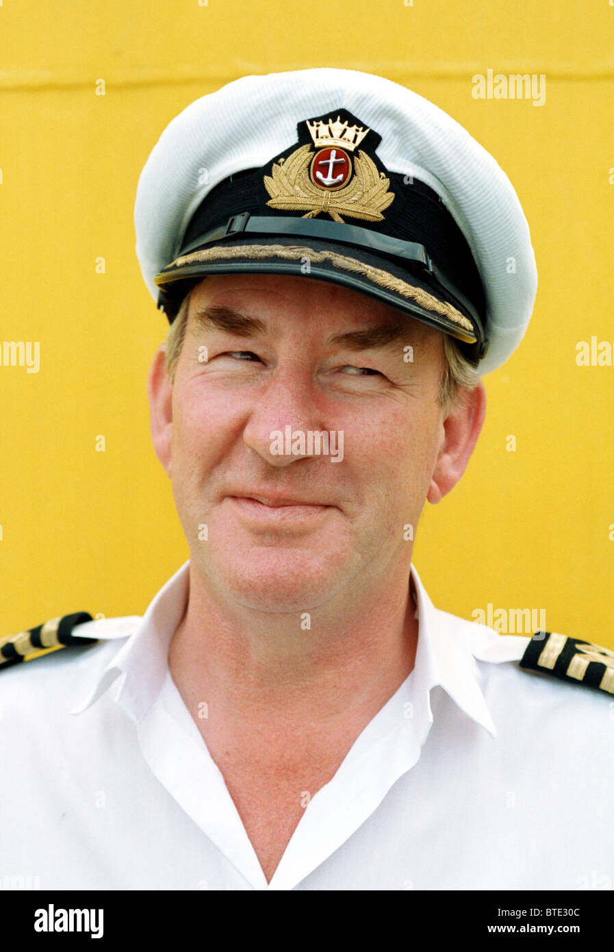 Potrait of a sailor Stock Photo