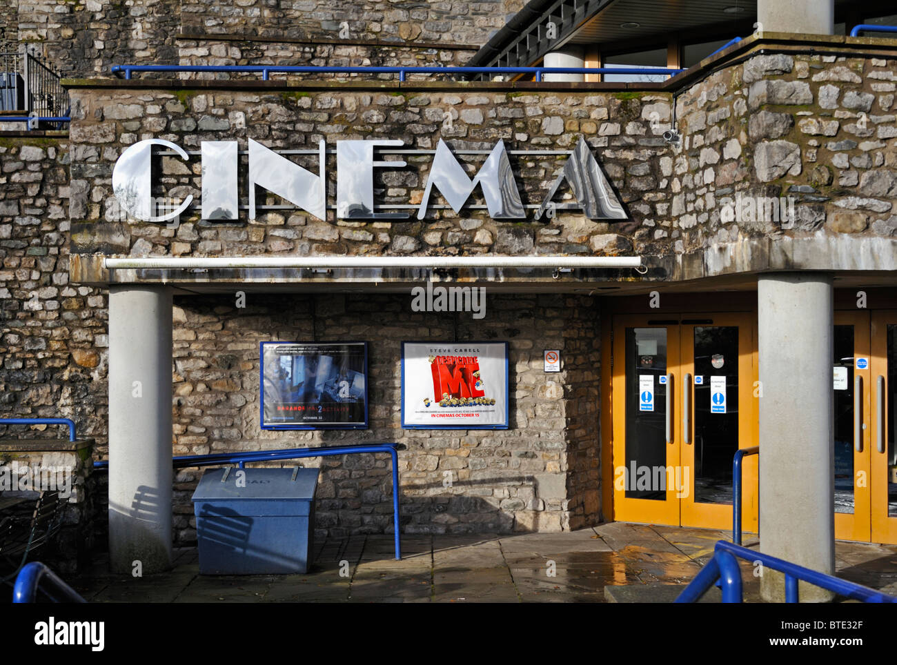 The Cinema at The Brewery Arts Centre, Highgate, Kendal, Cumbria, England, United Kingdom, Europe. Stock Photo