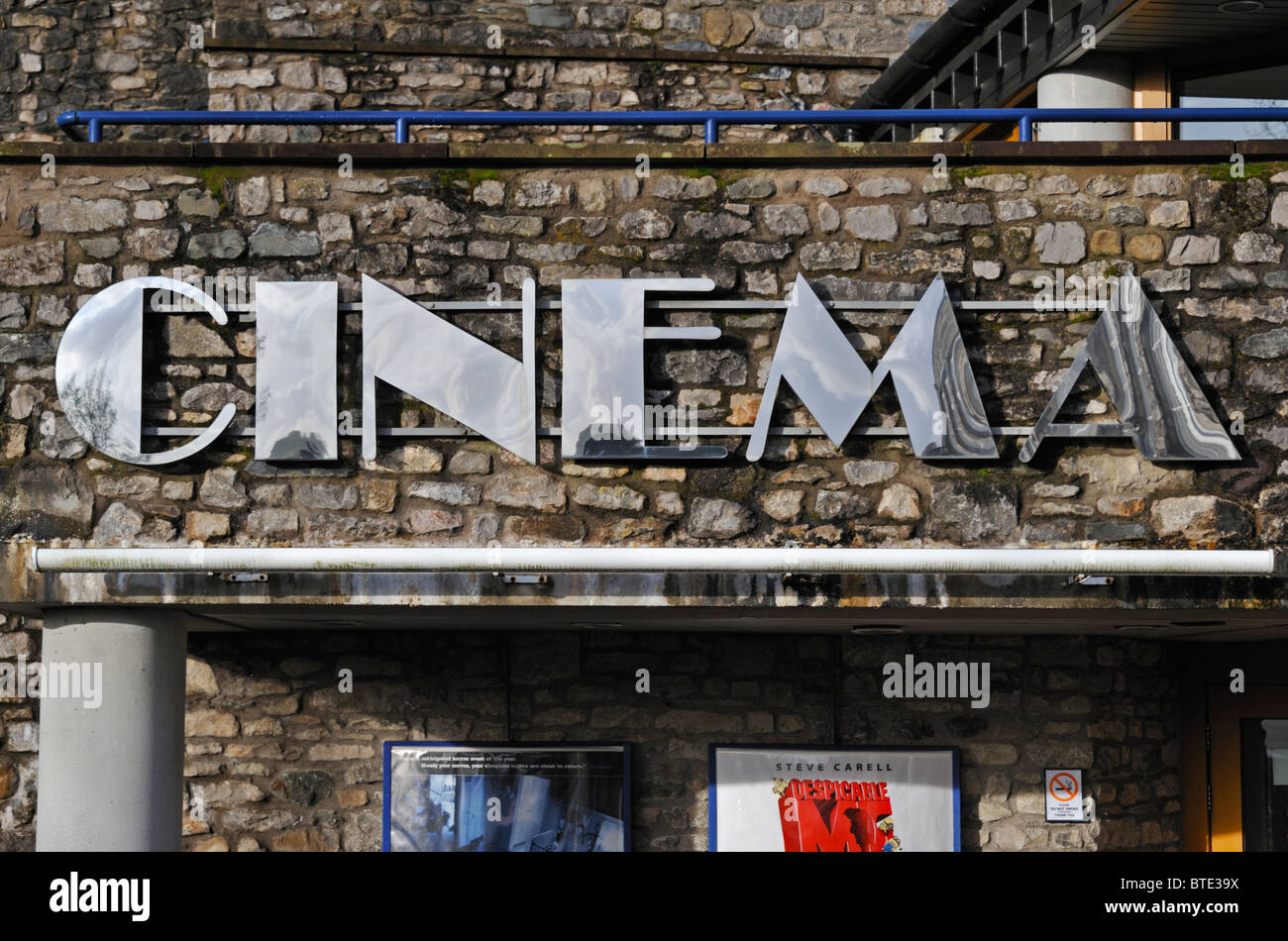 The Cinema at The Brewery Arts Centre, Highgate, Kendal, Cumbria, England, United Kingdom, Europe. Stock Photo