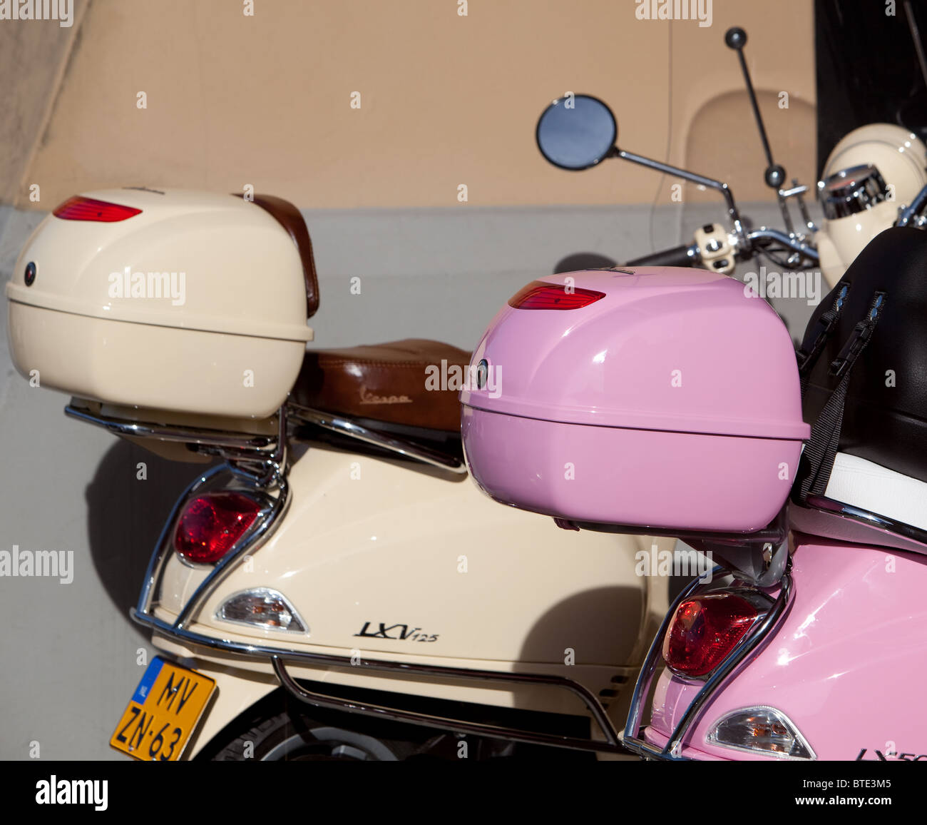 Vespa Motor scooter. Italy Stock Photo Alamy