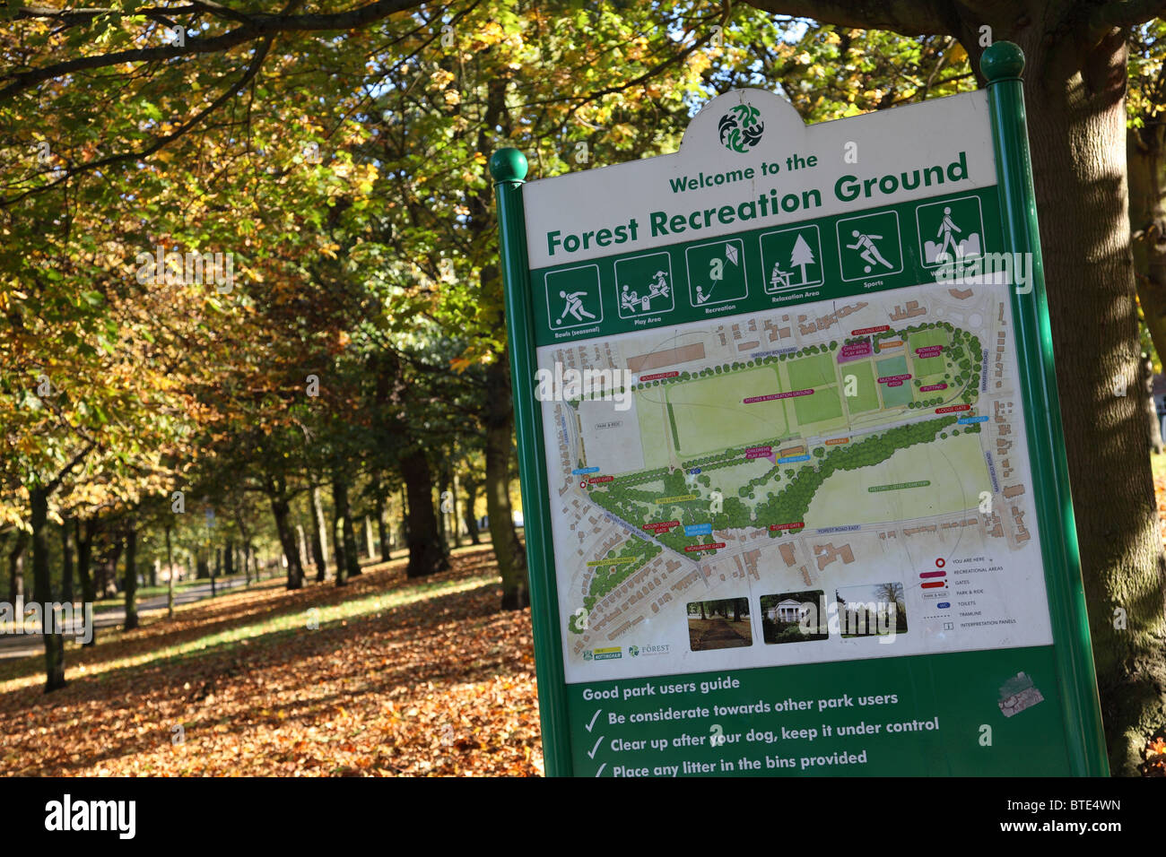The Forest Recreation Ground, Nottingham, England, U.K Stock Photo Alamy