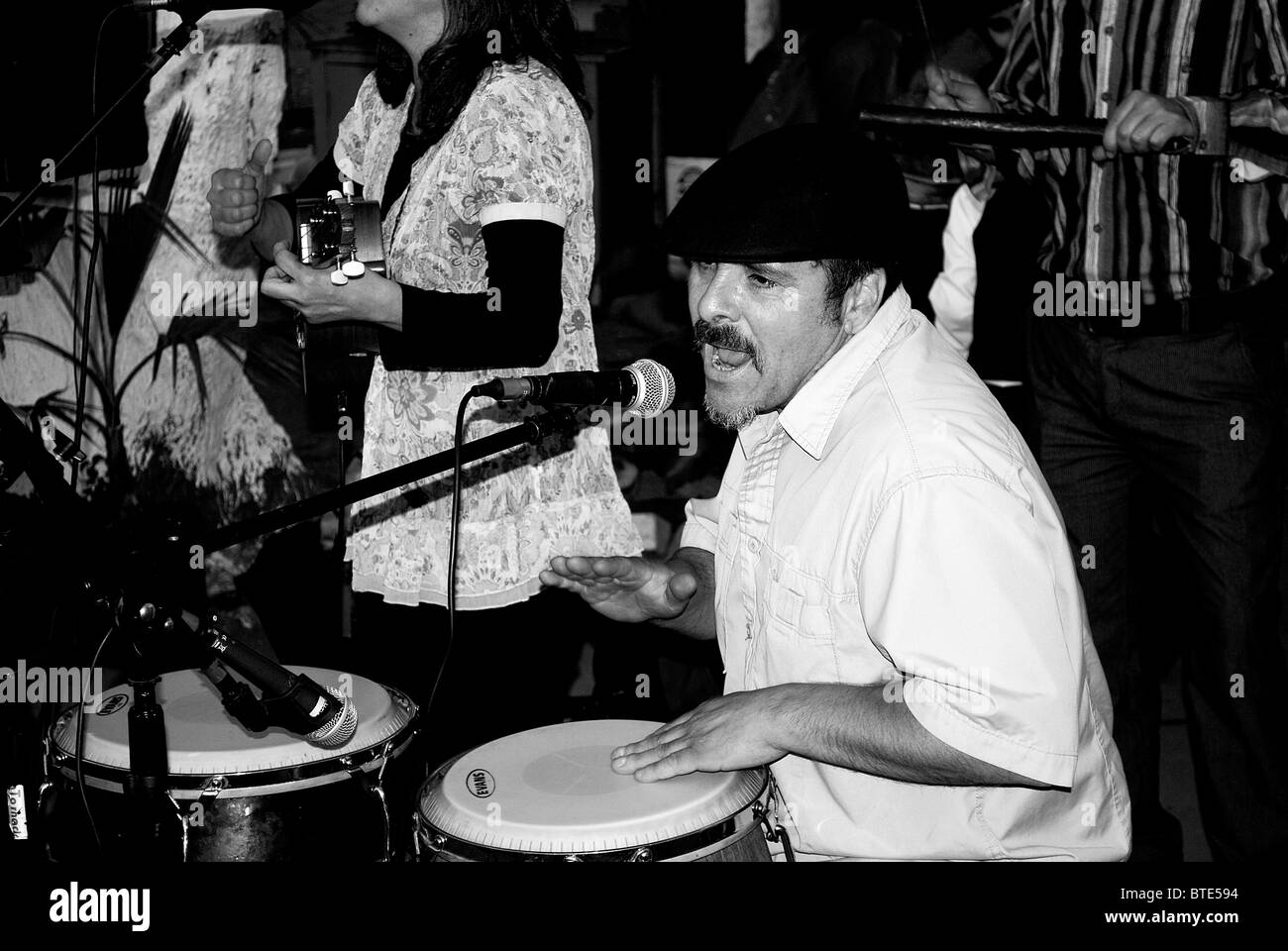 Singer Caribbean music Stock Photo - Alamy