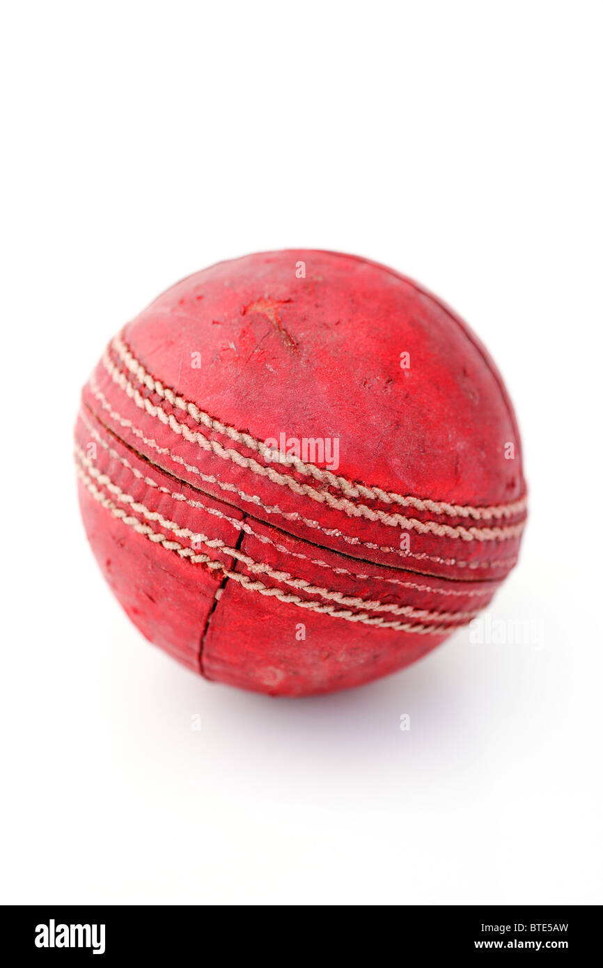 Red cricket ball Cut Out Stock Images & Pictures Alamy
