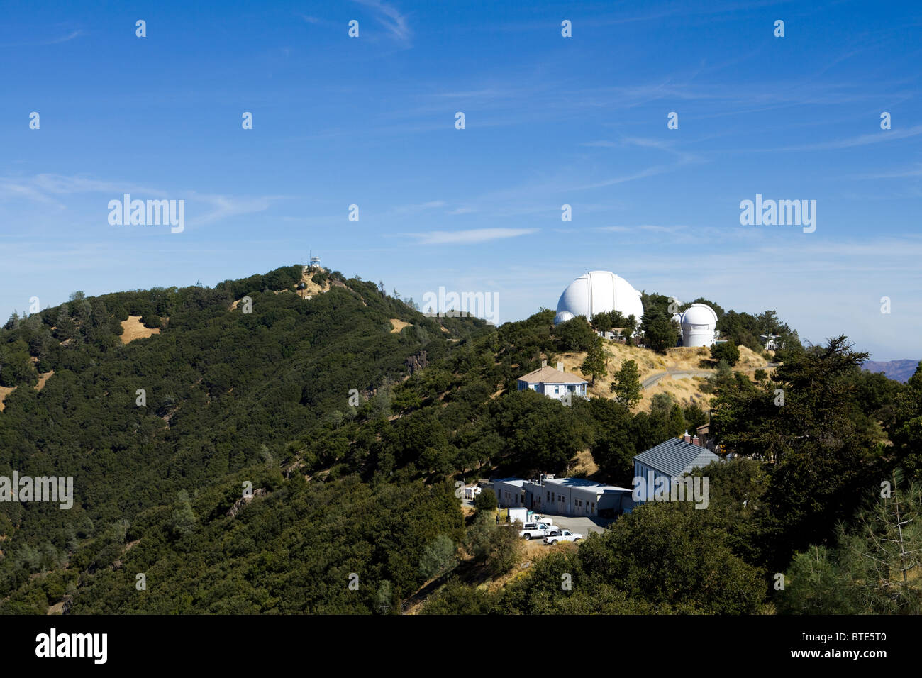 Lick Observatory, Mt. Hamilton, California Stock Photo