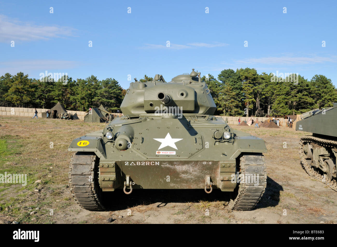 USA  Army Military Tank Stock Photo