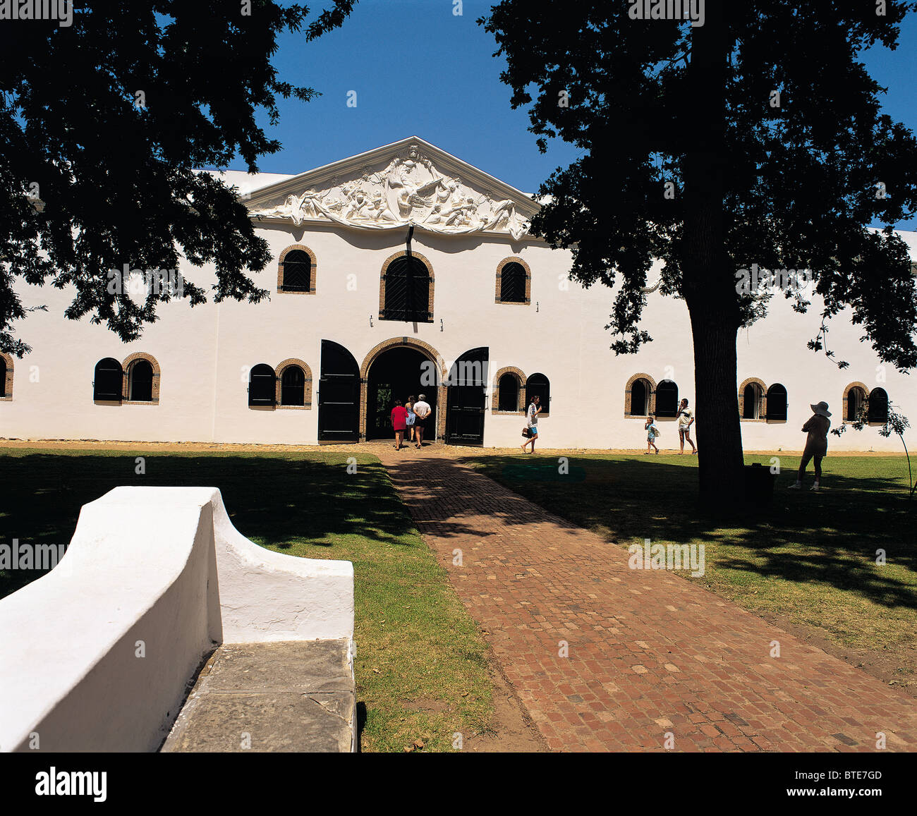 Wine Cellar at Groot Constantia Vineyards in the Hex River Valley in