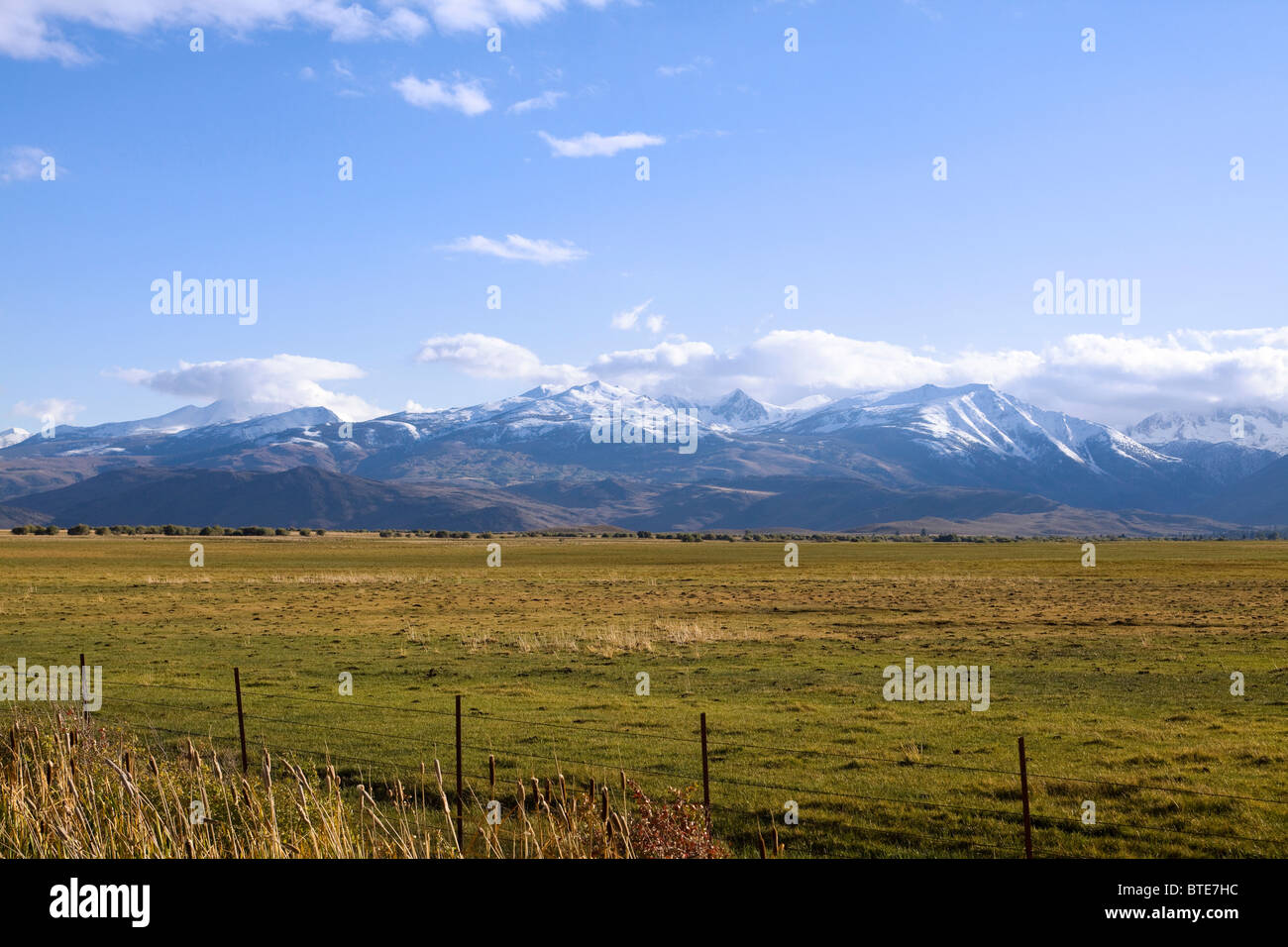 Eastern Sierra plateau - California, USA Stock Photo