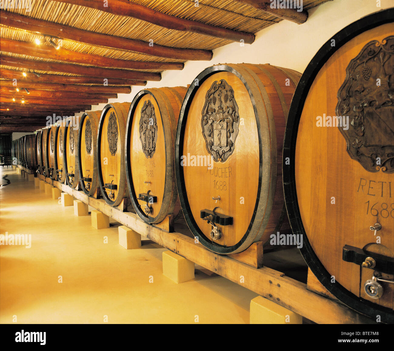 L'Omarins Wine Cellar in the Western Cape Stock Photo Alamy