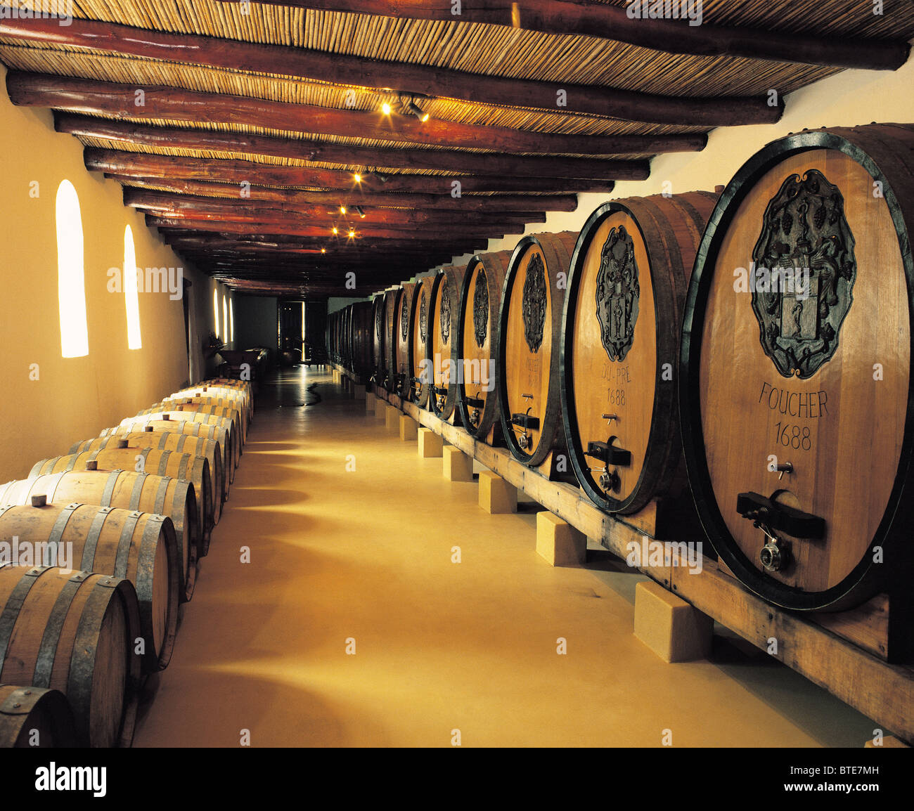 L'Omarins Wine Cellar in the Western Cape Stock Photo Alamy