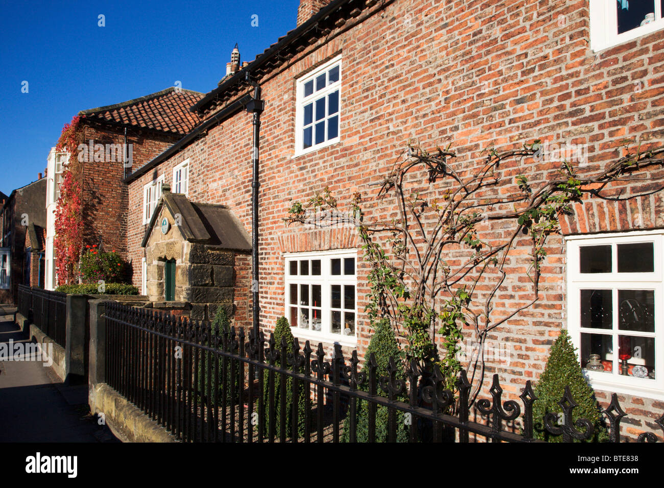 Porch House Northallerton North Yorkshire England Stock Photo Alamy