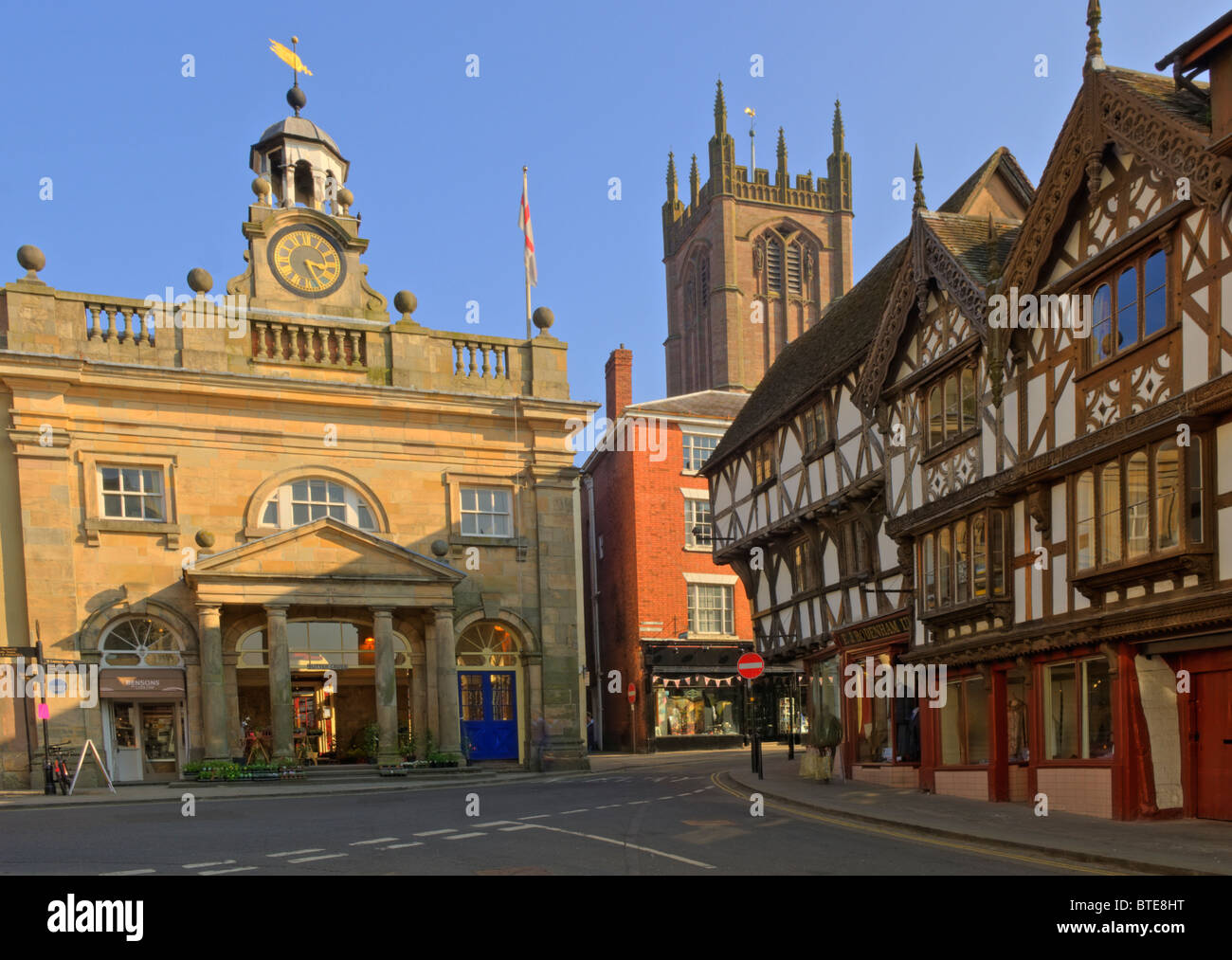 Ludlow Town Centre High Resolution Stock Photography and Images Alamy