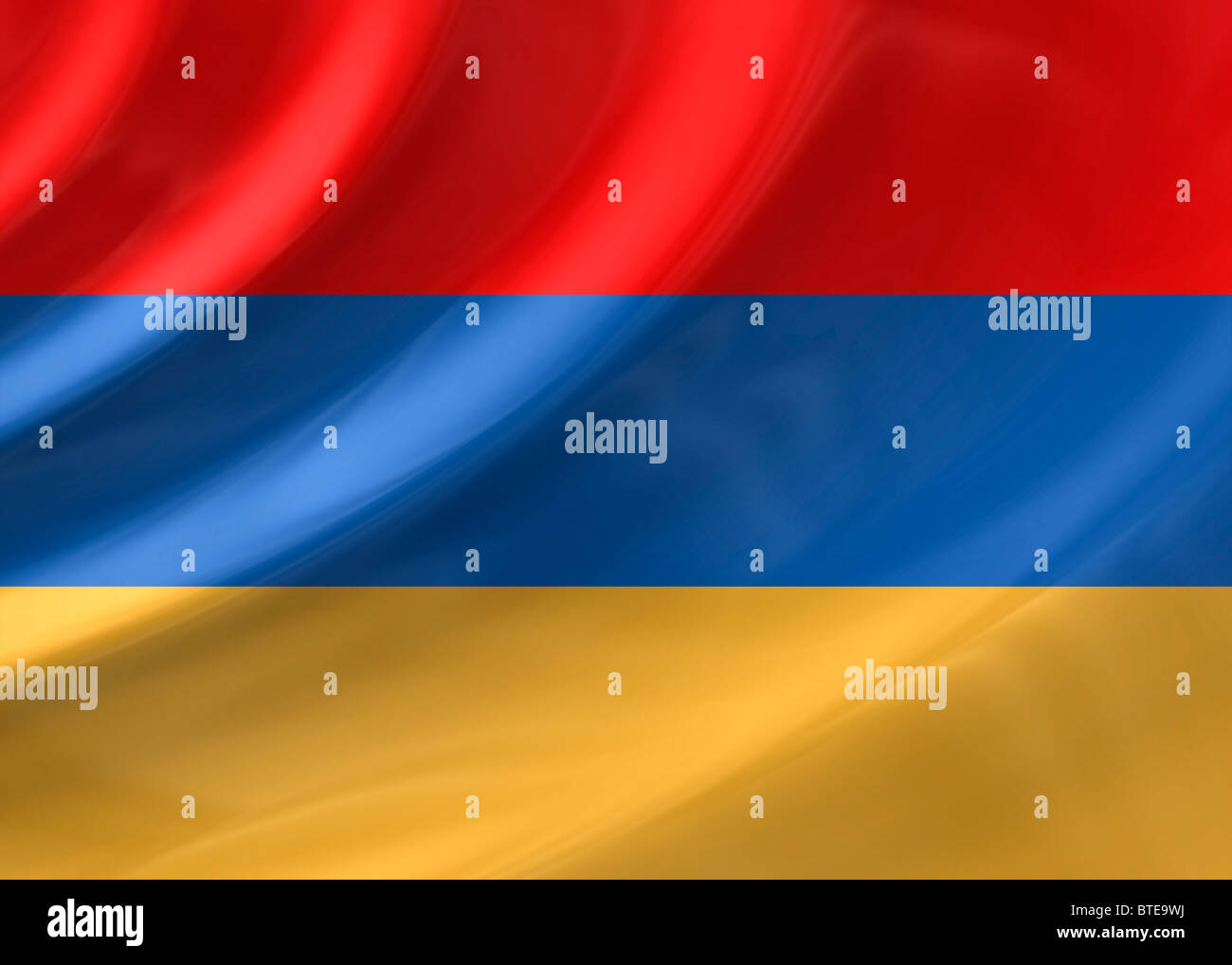 Armenia flag Stock Photo