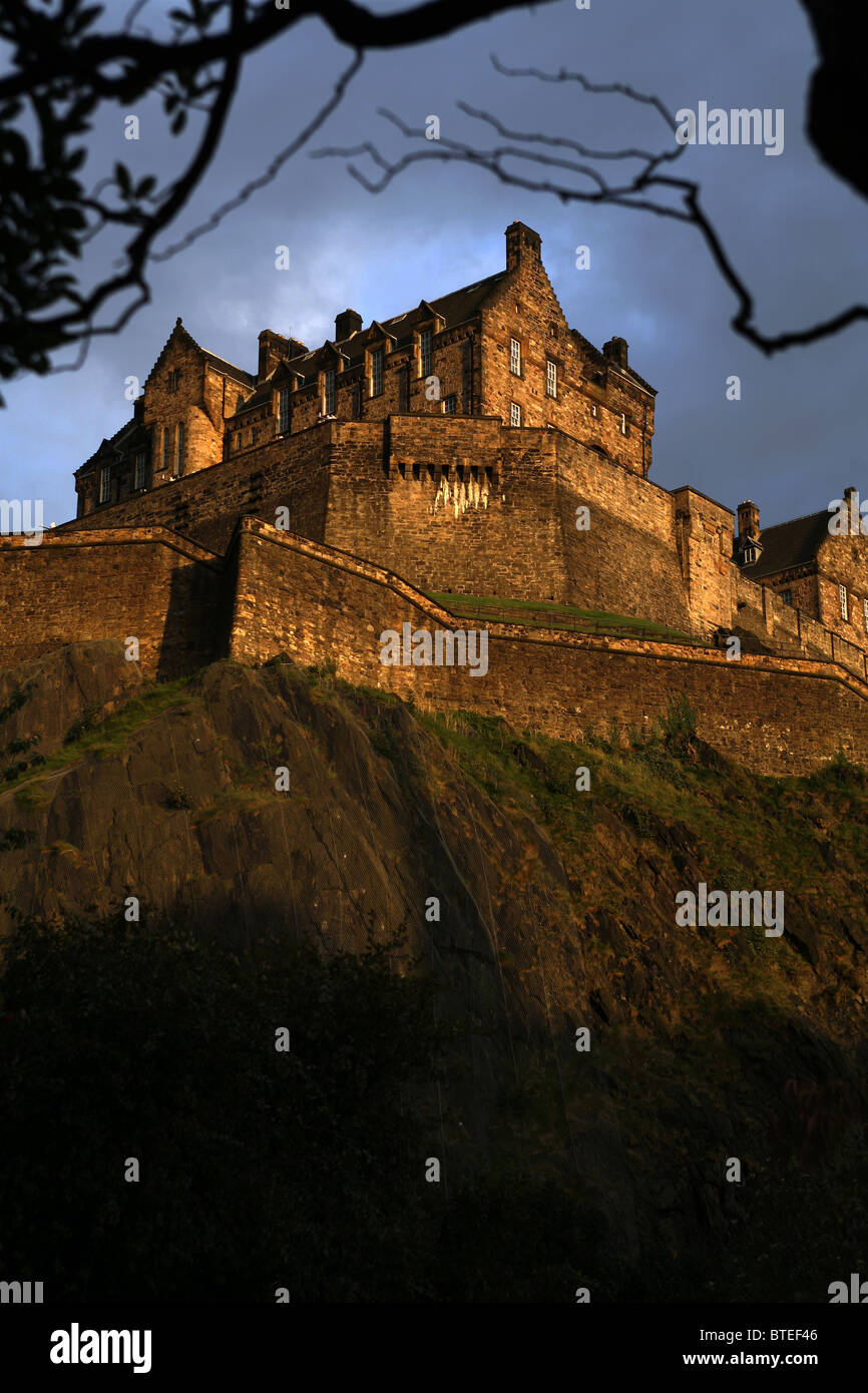 Edinburgh Castle, Edinburgh, Scotland Stock Photo