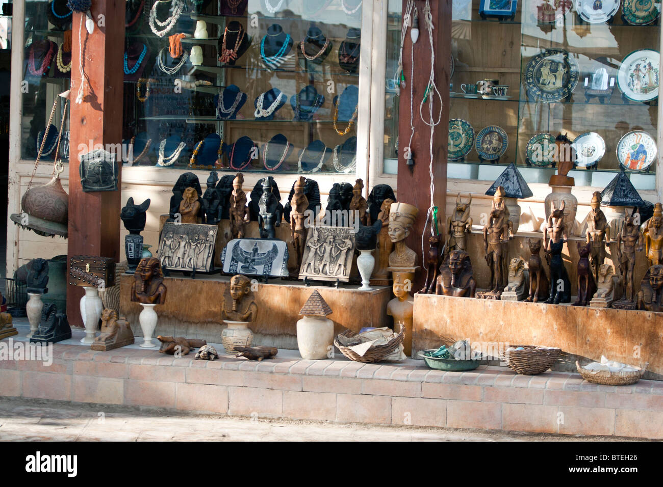 Souvenir shop, Dahab, Egypt Stock Photo Alamy