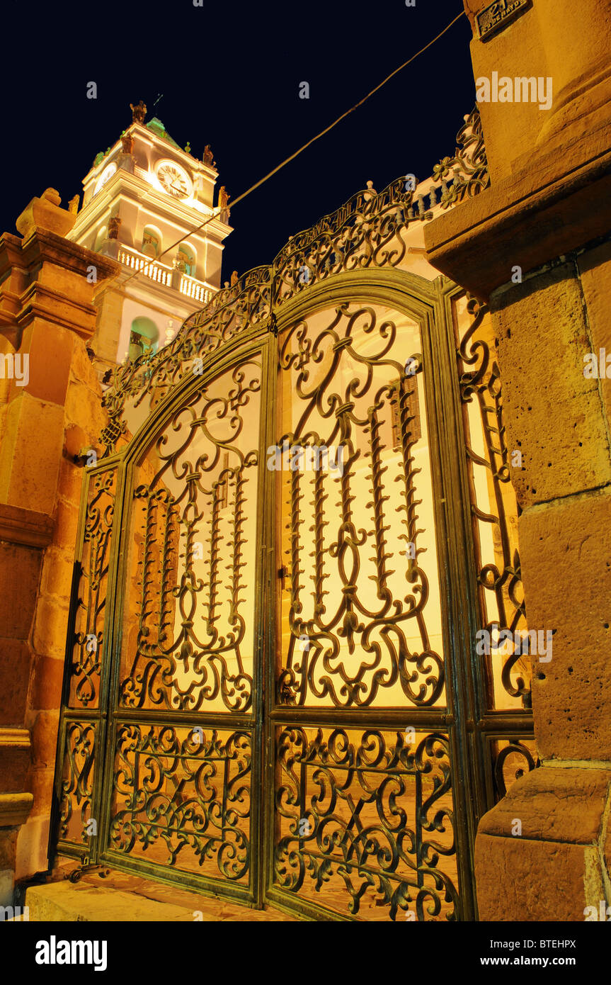 The cathedral in Sucre, Bolivia Stock Photo