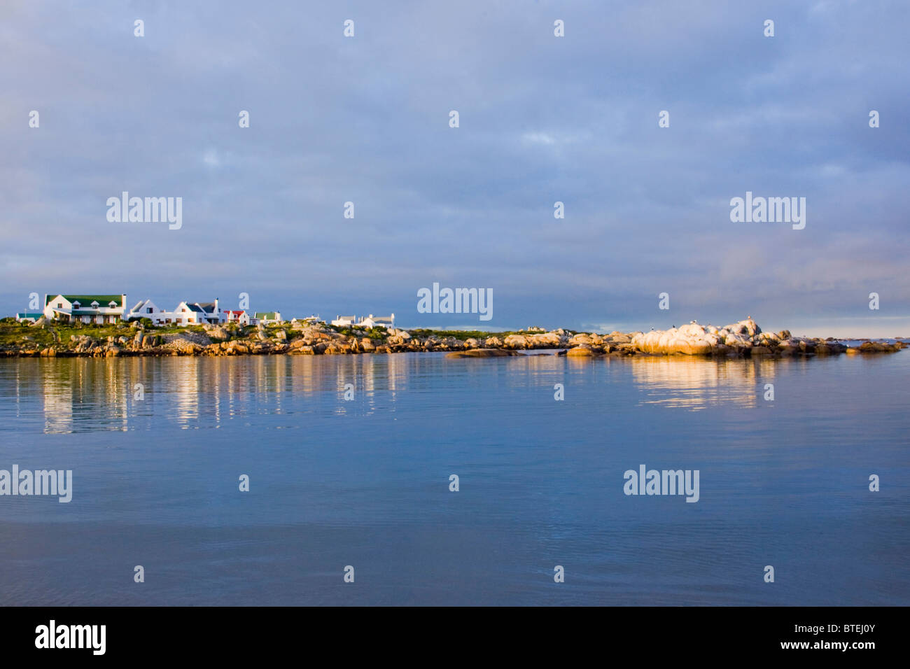 Jacobsbaai in the early morning Stock Photo