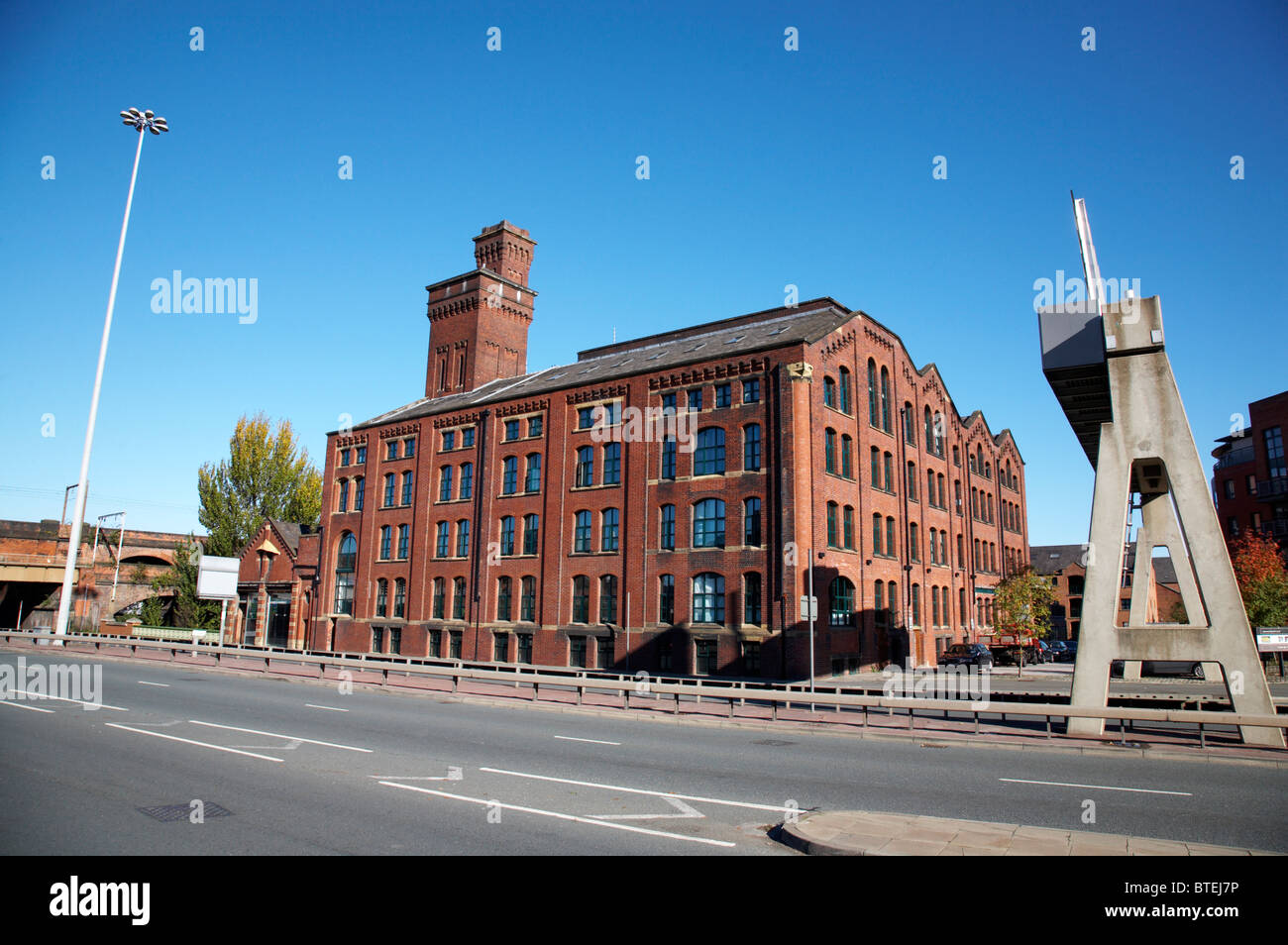 Worsley Mill in Manchester UK Stock Photo Alamy