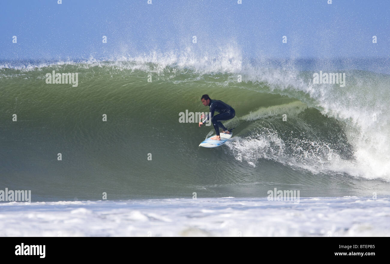 Surfing at Croyde, North Devon, UK Stock Photo Alamy