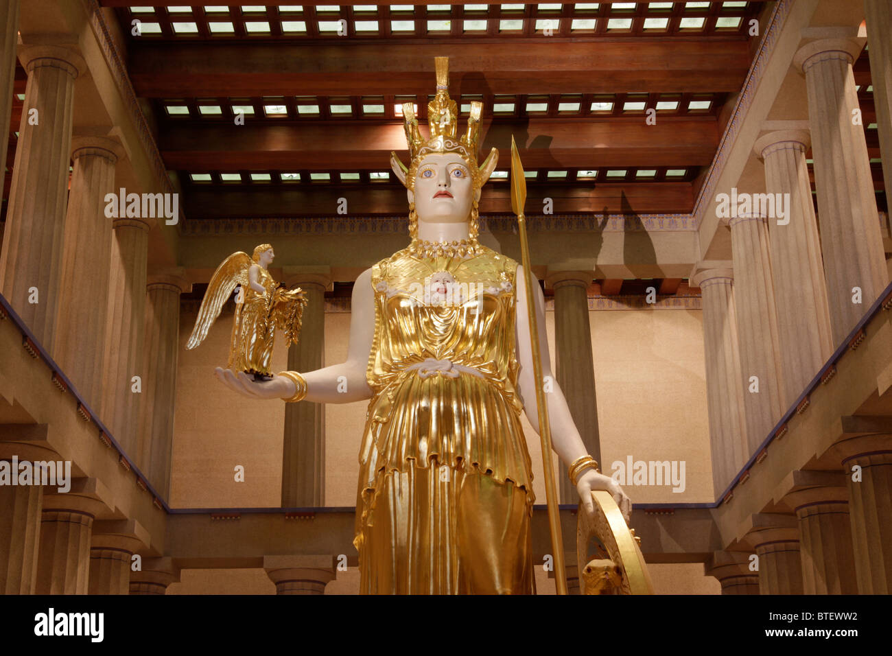 Parthenon athena statue nashville hires stock photography and images Alamy
