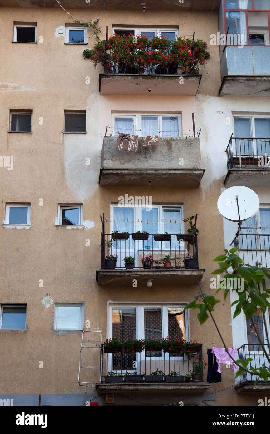 Apartment building in Pristina Kosovo Stock Photo Alamy