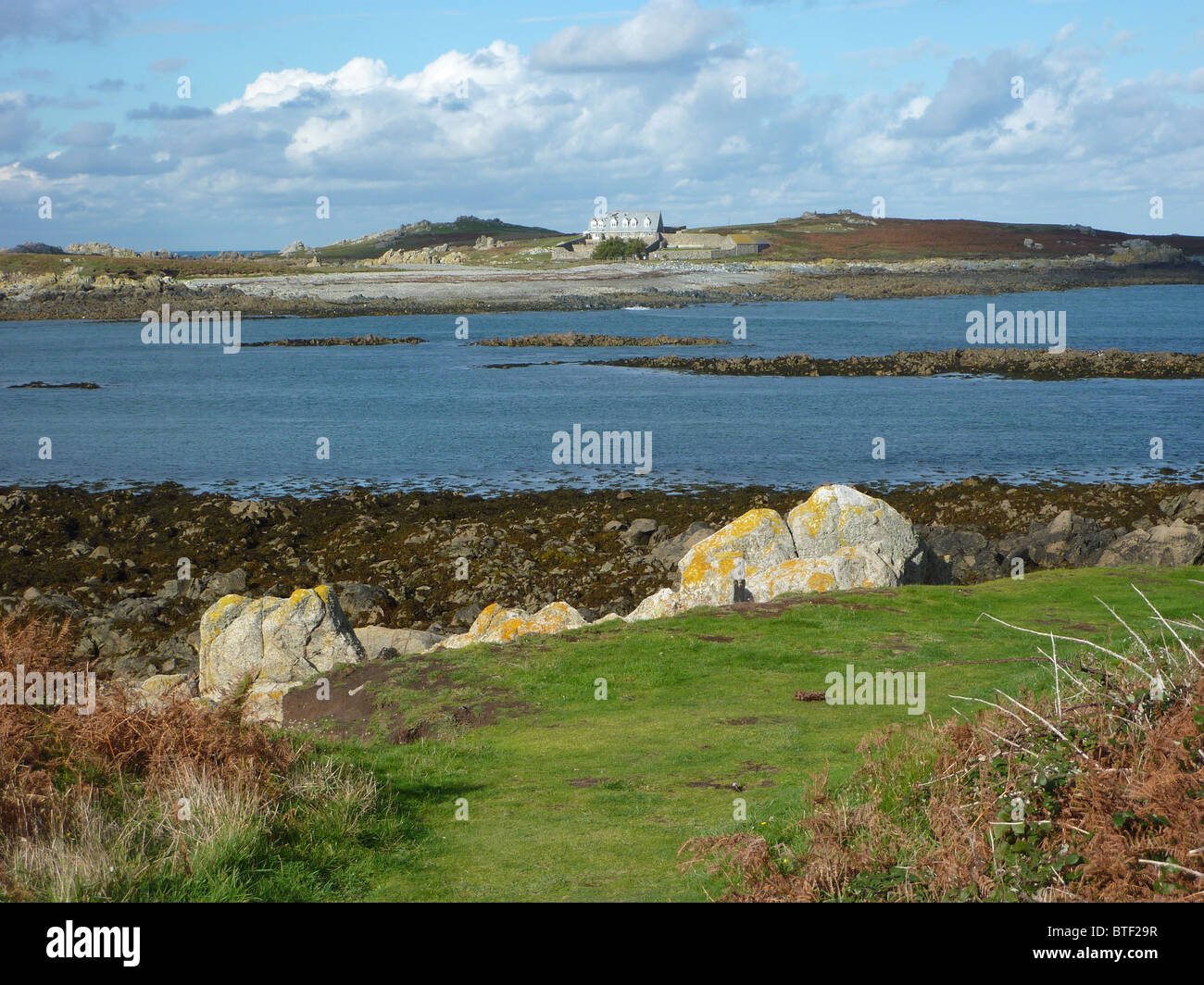 Lihou Island Guernsey Channel Islands Stock Photo Alamy