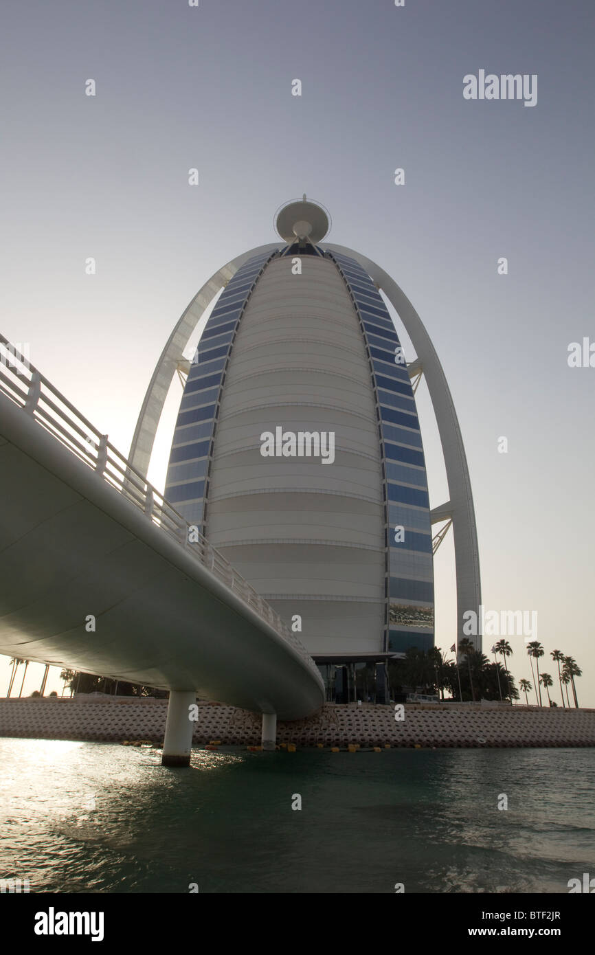 Exterior view of the Hotel Burj Al Arab, Dubai Stock Photo - Alamy