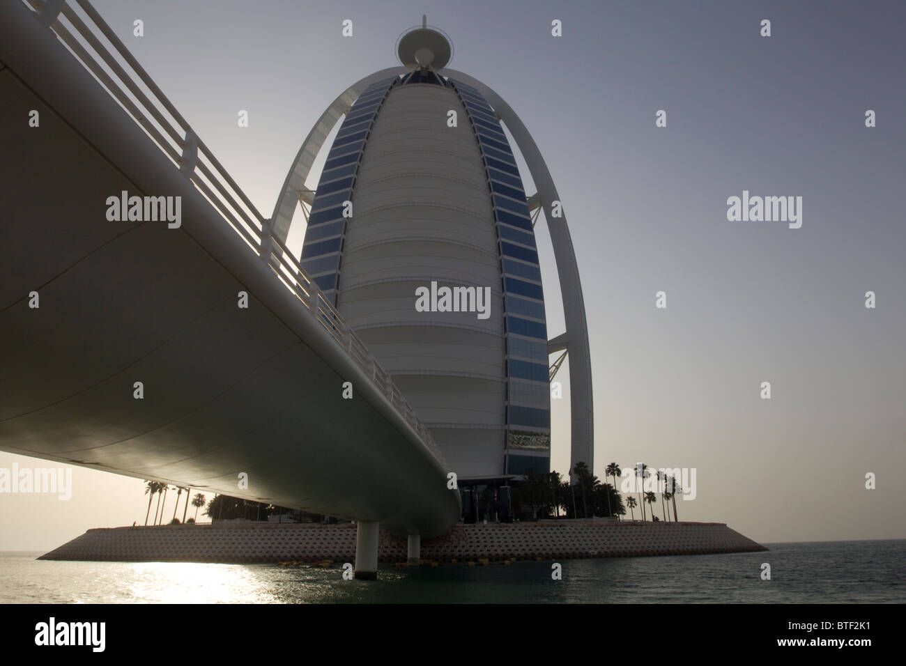 Exterior view of the Hotel Burj Al Arab, Dubai Stock Photo - Alamy