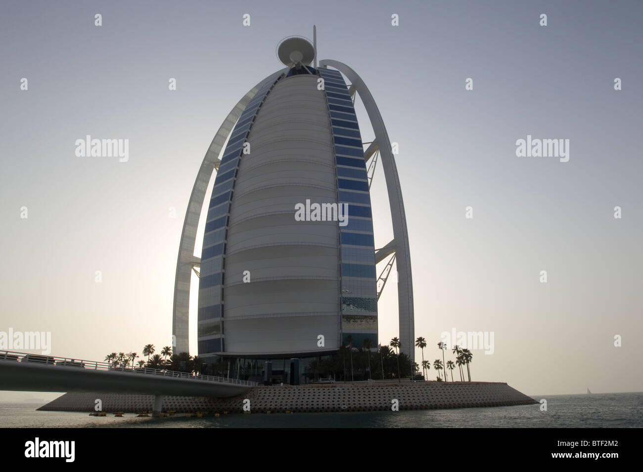 Exterior view of the Hotel Burj Al Arab, Dubai Stock Photo - Alamy