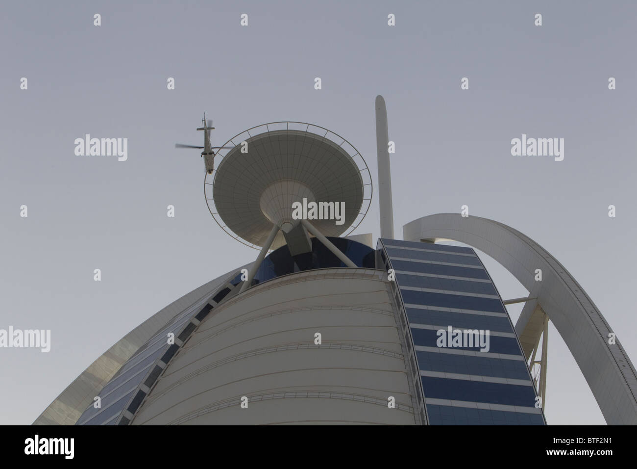Exterior view of the Hotel Burj Al Arab, Dubai Stock Photo - Alamy