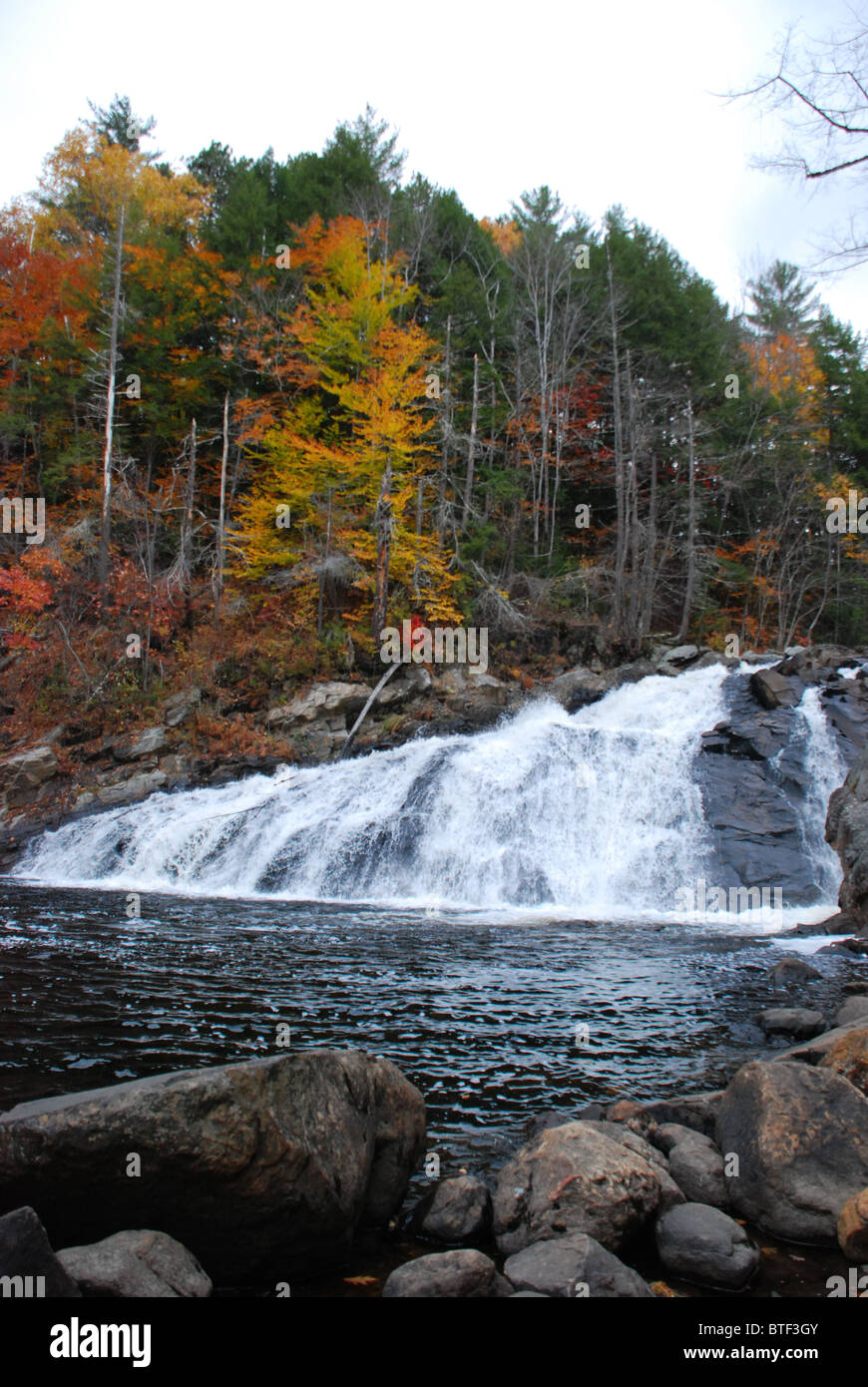 Profile Falls, Bristol, New Hampshire. USA Stock Photo Alamy