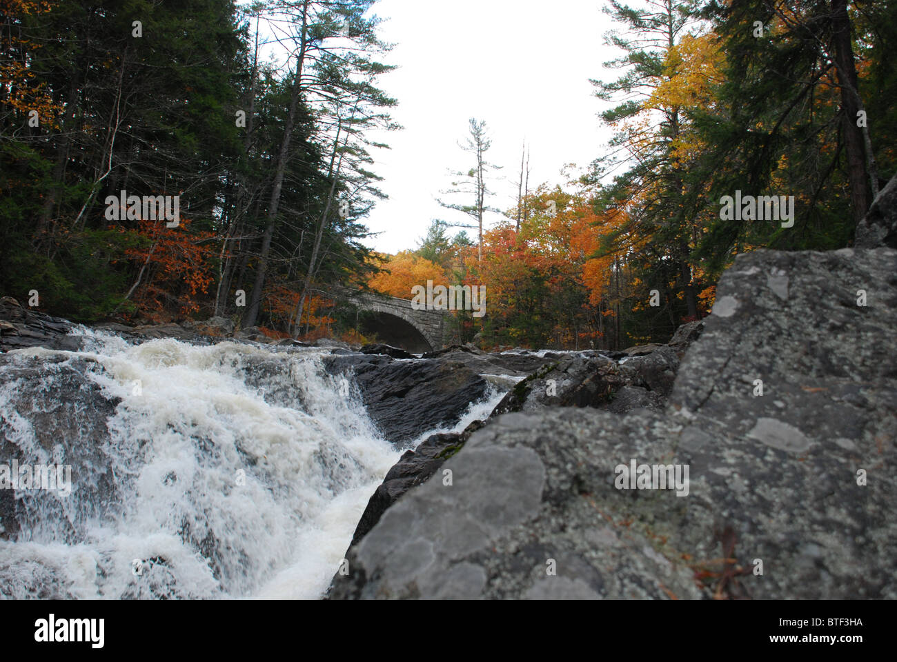 Profile Falls, Bristol, New Hampshire. USA Stock Photo Alamy