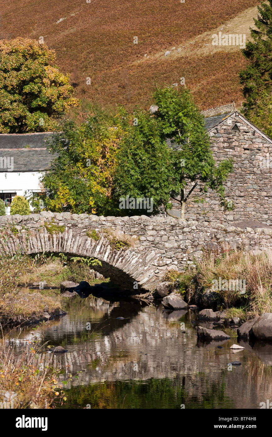 Pack Horse Bridge Watendlath, Keswick Stock Photo Alamy