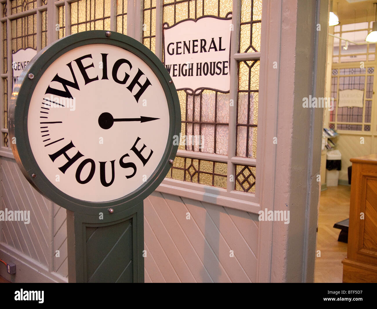 The General Weigh House, Grainger Market, Newcastle Stock Photo
