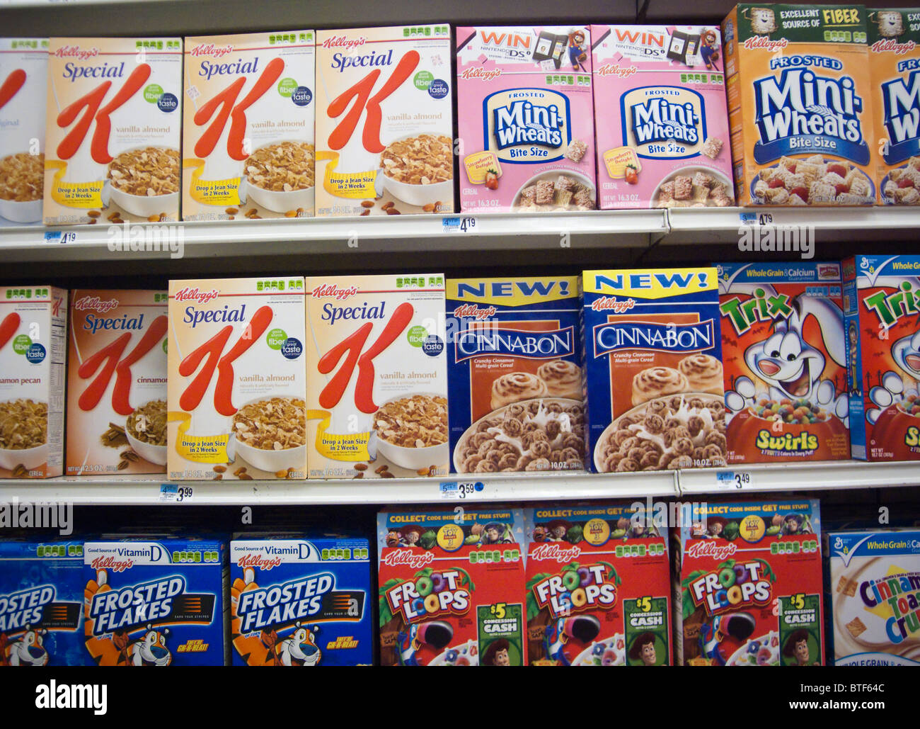 Kelloggs boxes hires stock photography and images Alamy
