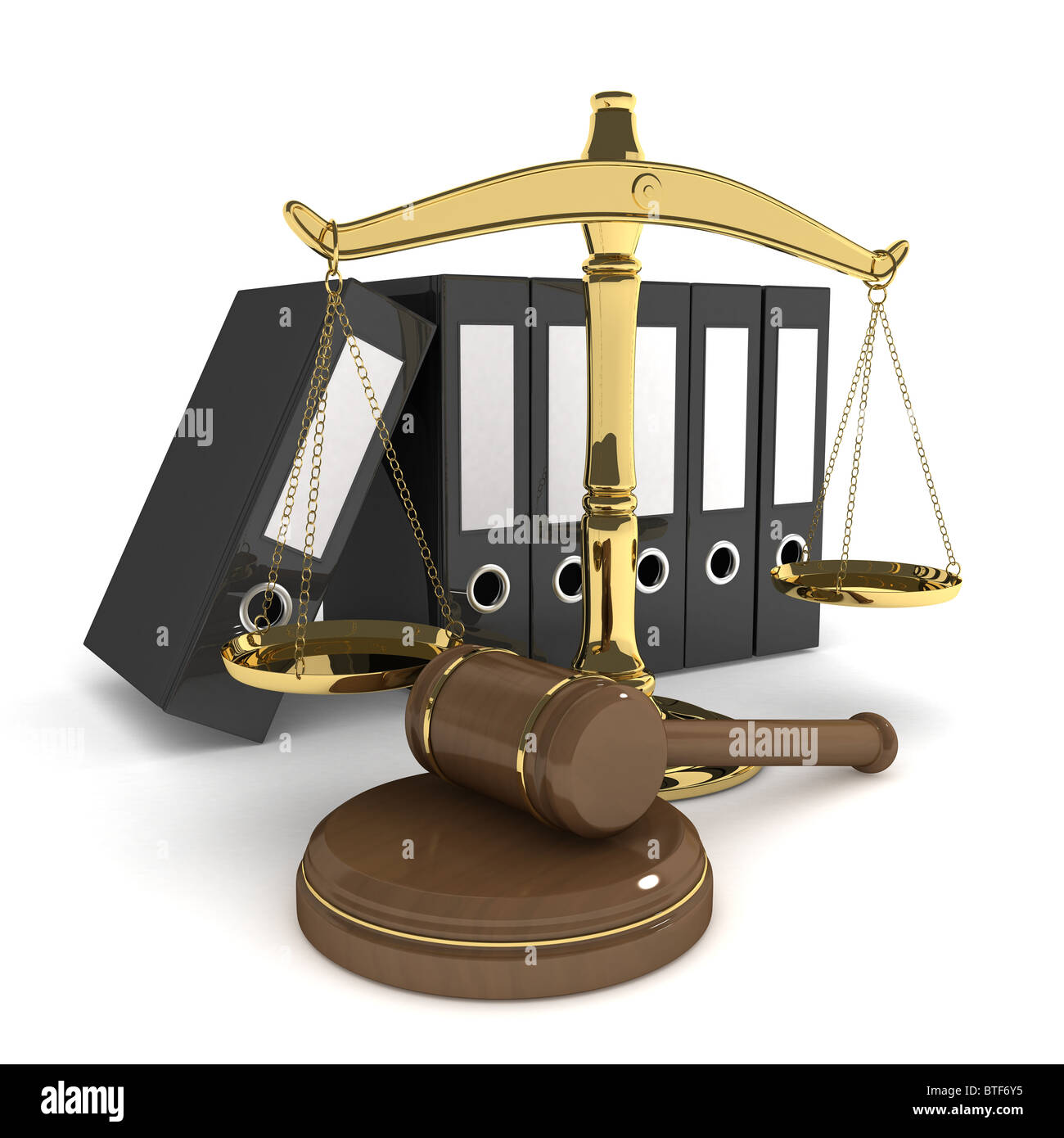 gold scales on the isolated background (3d Stock Photo - Alamy