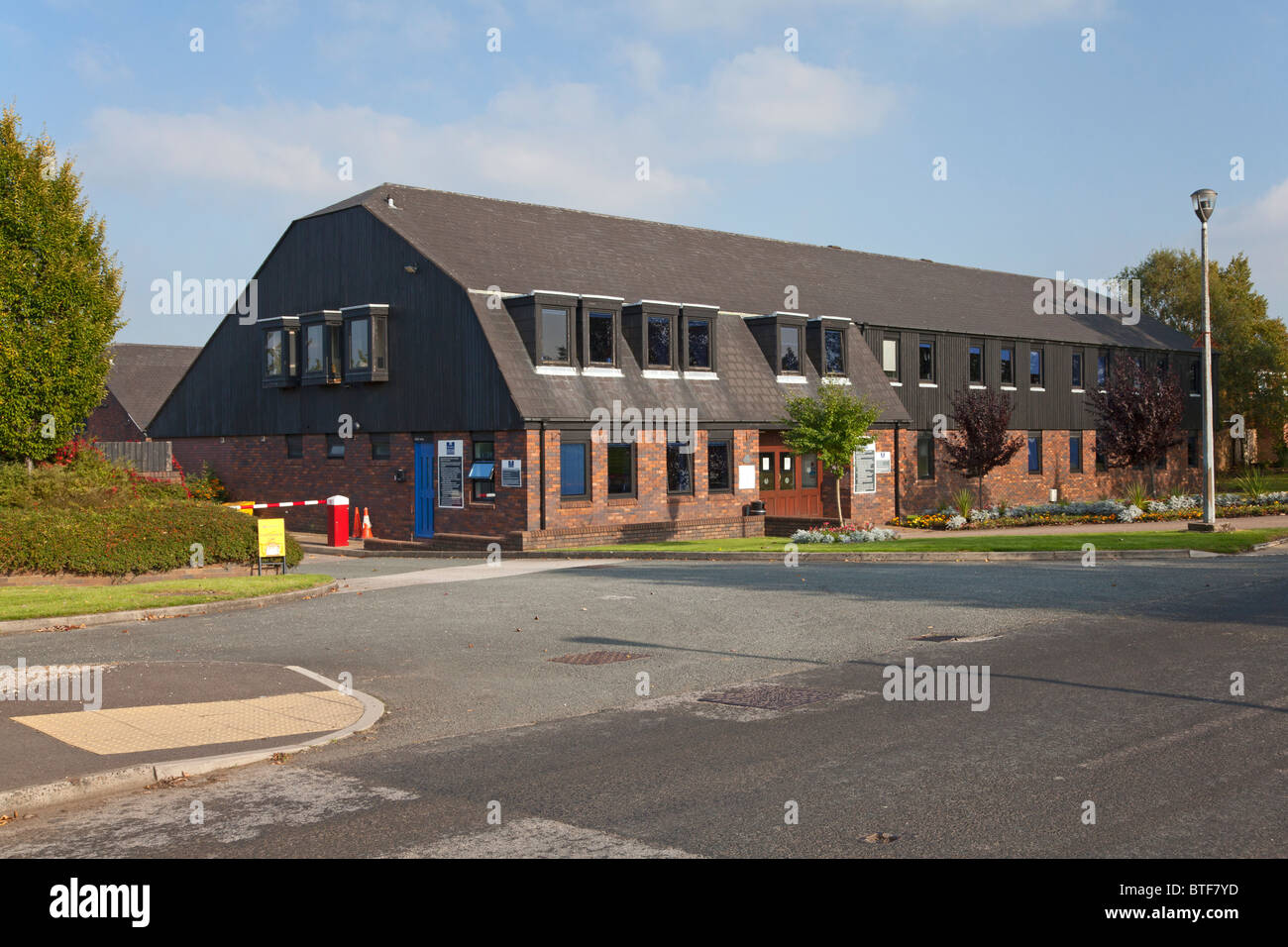 Thorn Cross Young Offenders Institution at Appleton Thorn, Cheshire Stock Photo