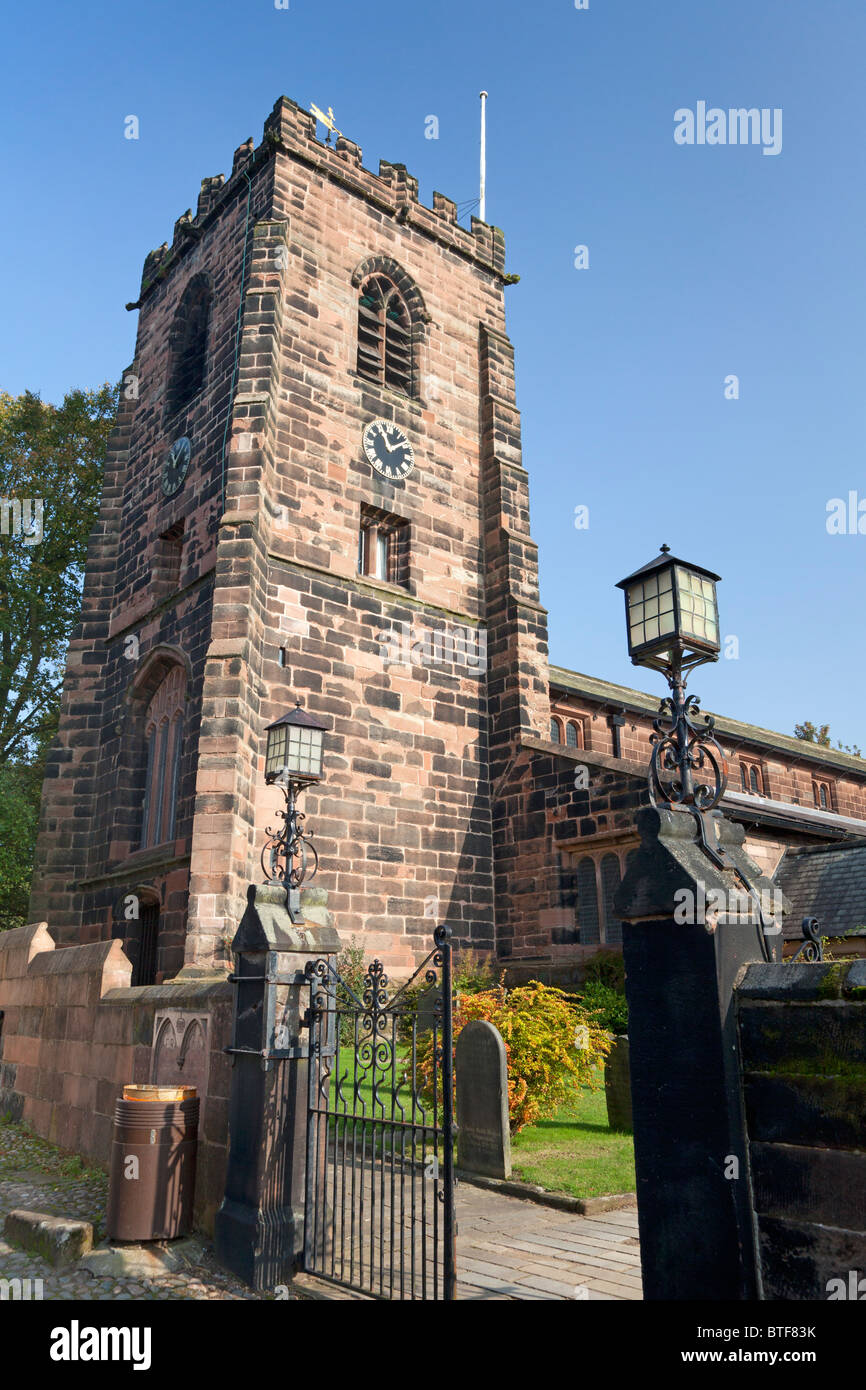 St Wilfrid's Church, Grappenhall, Cheshire Stock Photo Alamy
