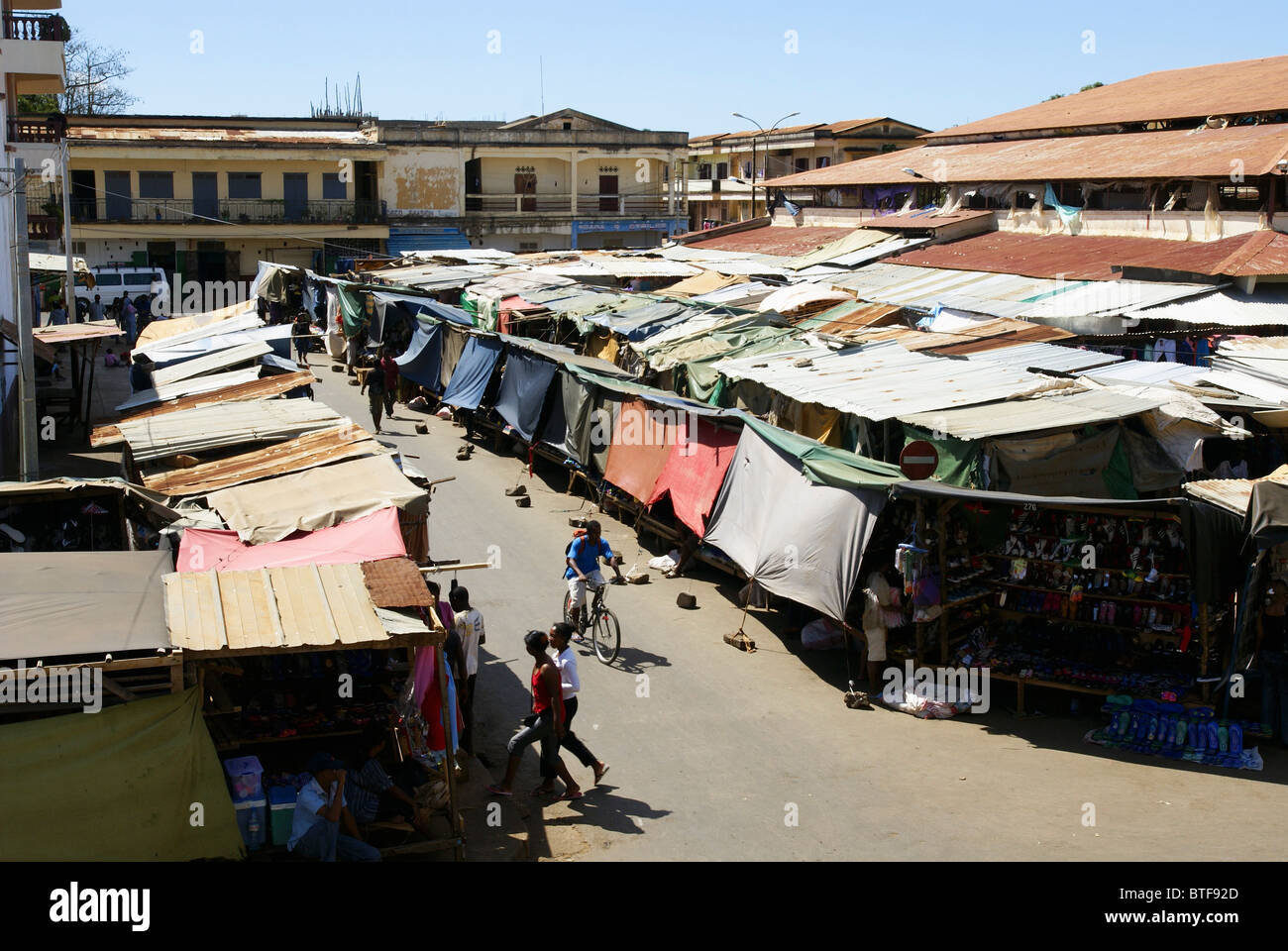 Madagascar, Northern Madagascar, Antsiranana (Diego-Suarez) Market Stock Photo